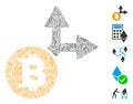 Dash Collage Bitcoin Fork Icon