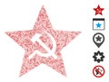 Dash Collage Communism Star