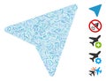 Dash Collage Freelance Paper Plane Icon