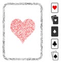 Dash Collage Hearts Gambling Card Icon