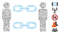 Dash Collage Men Chains Icon