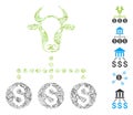 Dash Collage Money Cattle Relations Icon