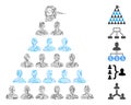 Dash Collage Ponzi Pyramid Manager Icon