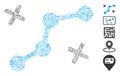 Dash Collage Route Points Icon