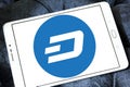 Dash cryptocurrency logo