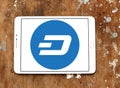 Dash cryptocurrency logo