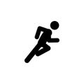 dash, fast, run icon. Element of walking and running people icon for mobile concept and web apps. Detailed dash, fast, run icon ca