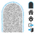 Dash Mosaic Door Icon