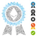 Dash Mosaic Ethereum Reward Seal Icon