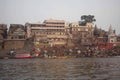 Dashashwamedh Ghat the main ghat on Ganga River, Varanasi Uttar Pradesh, India