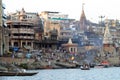 Dashashwamedh Ghat from the River Ganges - Varanasi