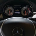Dashboard of the car Mercedes-Benz