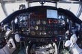 The dashboard in the cockpit of An-30, an aerial cartography aircraft