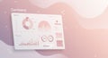 Dashboard display with various charts and graphs, including a pie chart, bar graph, Royalty Free Stock Photo