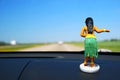 Dashboard Hula Girl Royalty Free Stock Photo