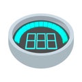 Dashboard indicator icon, cartoon style Royalty Free Stock Photo