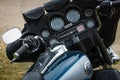 Dashboard of a motorcycle Harley-Davidson Electra Glide Ultra Classic