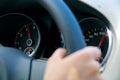 Dashboard , speed limit Royalty Free Stock Photo