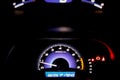 Dashboard of tachometer car,meter display Royalty Free Stock Photo