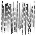Dashed dynamic lines, stripes pattern. random, irregular intermittent streaks design. interrupt vertical, straight parallel