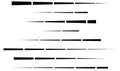 Dashed random straight parallel lines geometric element