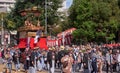 Dashi float with mechanical puppet at Nagoya autumn festival. Nagoya. Japan Royalty Free Stock Photo