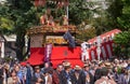 Dashi float with mechanical puppet at Nagoya autumn festival. Nagoya. Japan Royalty Free Stock Photo