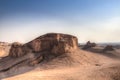 Dasht-e Lut desert near Kerman, Iran Royalty Free Stock Photo