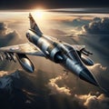 11 Dassault Mirage III - The original version of this supersoni Royalty Free Stock Photo