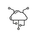 Data aggregation icon