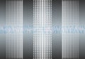 Data Algorithms. Analysis of Information Minimalistic Infographics Design. Science, Technology Background. Vector Royalty Free Stock Photo