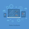 Data analysis. Analytics, statistics, audit, research, report. Web online and mobile service. Financial reports, charts graphs