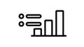 Data Analysis Bar Chart and List Icon Royalty Free Stock Photo
