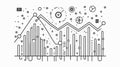 Data Analysis Graph Filter Icon Design Royalty Free Stock Photo
