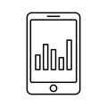 Data analysis Isolated Vector icon that can be easily modified or edited Royalty Free Stock Photo
