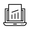 Data analysis Isolated Vector icon which can easily modify or edit Royalty Free Stock Photo