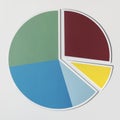 Data analysis pie chart icon