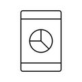 Data analysis Vector icon which can easily modify or edit Royalty Free Stock Photo