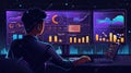Data Analyst Working on Statistics