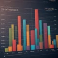 Data analytics automated with AI technology. Businessman use laptop and dashboard for Automating Data Management Royalty Free Stock Photo
