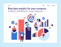 Data Analytics Concept Banner Royalty Free Stock Photo