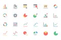 Data Analytics Line Vector Icons 1