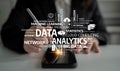 Data Analytics Tools and Techniques for Modern Business Intelligence and Insights Using Machine Learning and Cloud Royalty Free Stock Photo