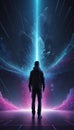 Data Ascent: QuantumQuotient\'s 3D Revolution. AI generate