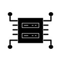 Data backup Vector icon which can easily modify or edit Royalty Free Stock Photo