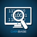 data base design Royalty Free Stock Photo