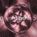 Data Binary Code 000111 Abstract Royalty Free Stock Photo