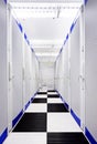 Data Center Aisle Royalty Free Stock Photo