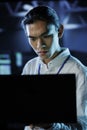 Data center consultant runs code