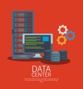 Data center technology Royalty Free Stock Photo